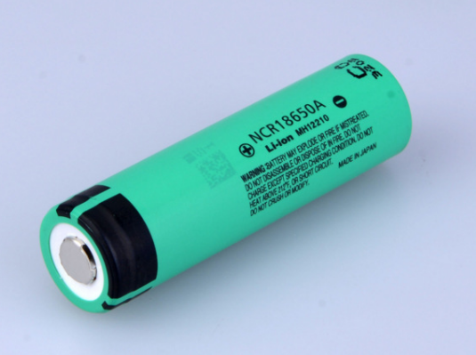 Panasonic 18650 Batería NCR18650A 3100mAh 6A descarga