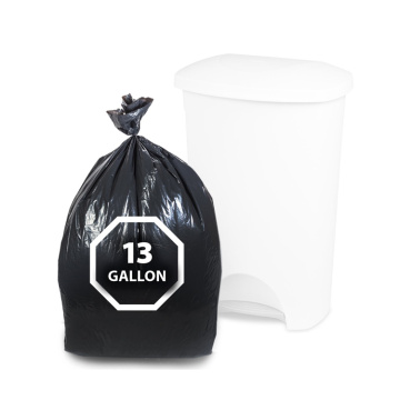 Bolsas de basura de plastic de alta calitate industrial rezistent color negro pret de fabrica