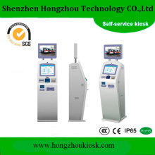 Touch Screen Multifunction Interactive Information Access Lobby Dual Screen Kiosk