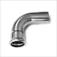 Express 304L Stainless Steel 90 Degree Female Elbow and Coupling Fitting