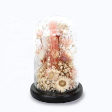 Exquisite Handmade Soft Dream Eternal Roses in Glass - Perfect for International E-Commerce