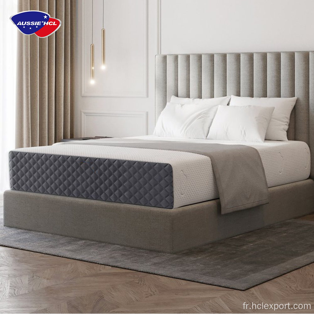 Matelas chaud avec ressort de poche et mousse à mémoire