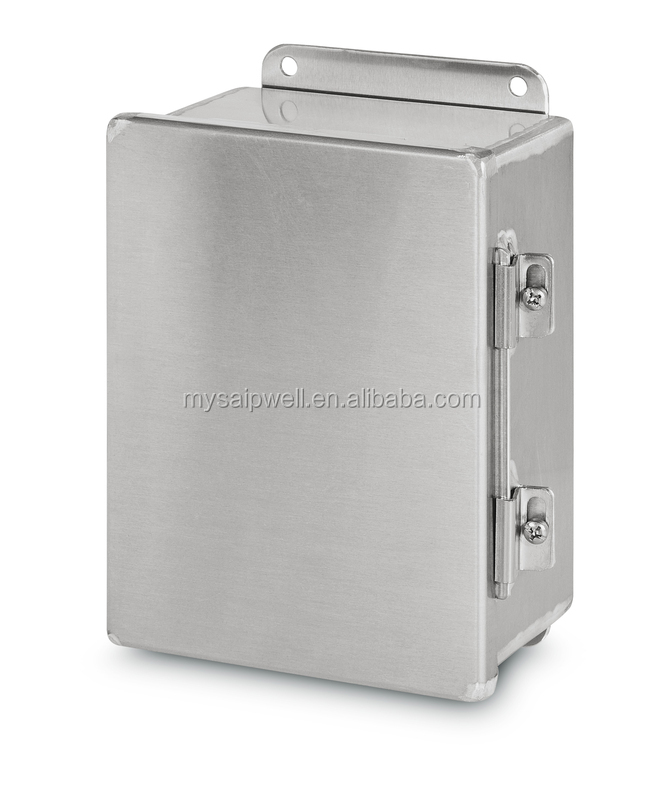 NEMA Industrial Waterproof Electronic Stainless Steel Metal Box Enclosures