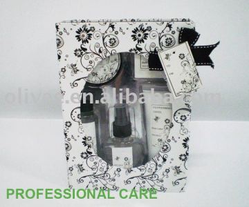 Two-color packaging shower cream/glitter cream bath/bath gift set