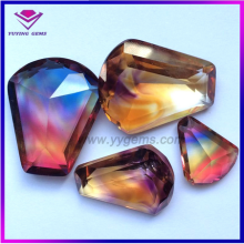 Irregular Colorful Stone Gem Loose Multicolor Glass Crystal Wholesale