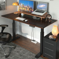 Dual motor drive adjustable office desk