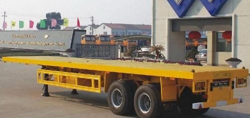 20ft kamyon kağıt römorkları satılık flatbed