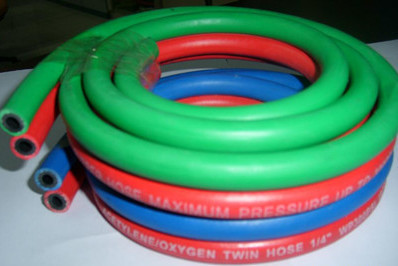 20 Bar EPDM Industrial Rubber Twin Welding Hose with SGS