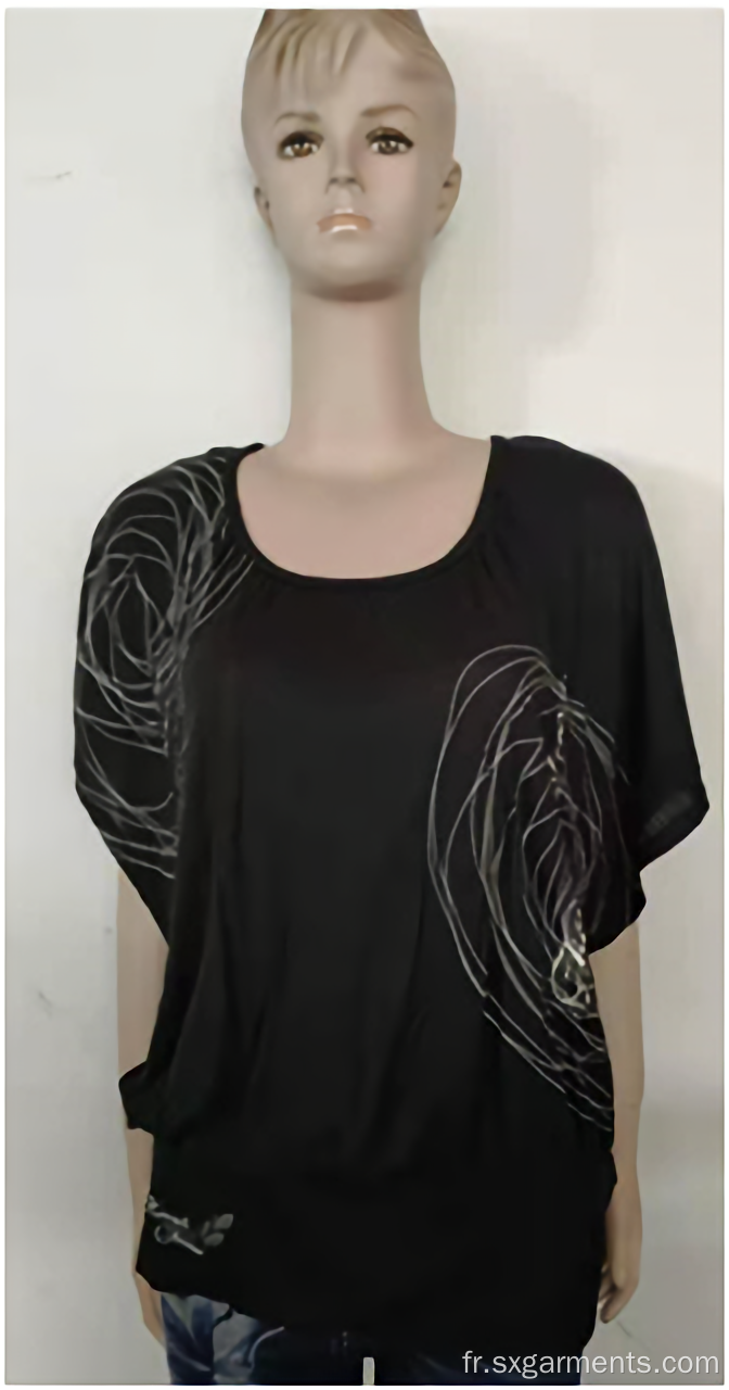 T-shirt 100% viscose