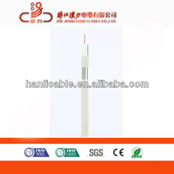 CATV satellite system antenna coaxial cable