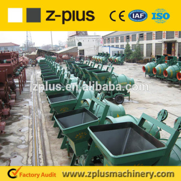 Low cost factory offer JZC500 Electric Motor Manual Cement Mixer
