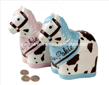 Souvenir Resin Horse Coin Bank, Horse Money Box