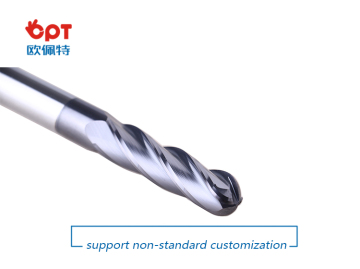 Factory indexable ball nose end mills solid carbide