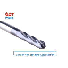 Factory indexable ball nose end mills solid carbide