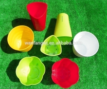 Plastic Flowerpot in Many Color