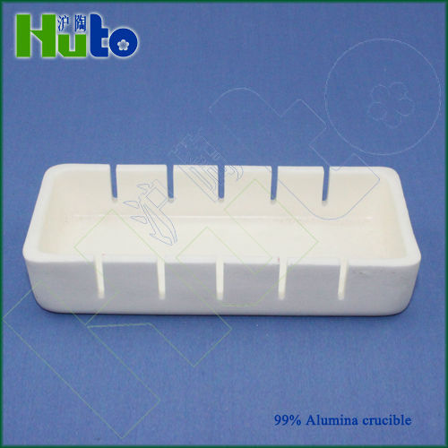 Huto factory manuacture 99% alundum ceramic alumina crucible