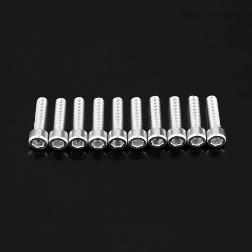 M3x20mm 7075 สกรูหัวอลูมิเนียมฝาสำหรับโดรน