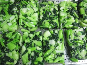Bqf Healthy Fresh Frozen Vegetables , Green Chinese Iqf Vegetables For Supermarkets