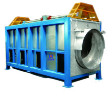 Drum screen for paper pulping