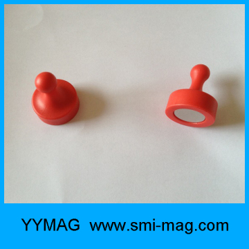 Cup shape colorful office magnetic push pin