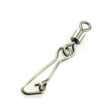 High-Quality Fishing Rolling Swivel with Hooked Snap