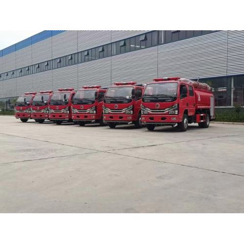 Dongfeng Fire Firing Fightler Sprinkler Water Tank Bombes de bomba