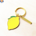 معدن شعار مخصص المينا Monstera Leaf Keychain