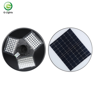 Luz de poupança de energia com controle de luz solar de jardim de 120 w