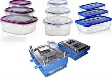 Plastic thin- wall food container injection mould