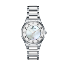 Stainless steel ceramic women watches
