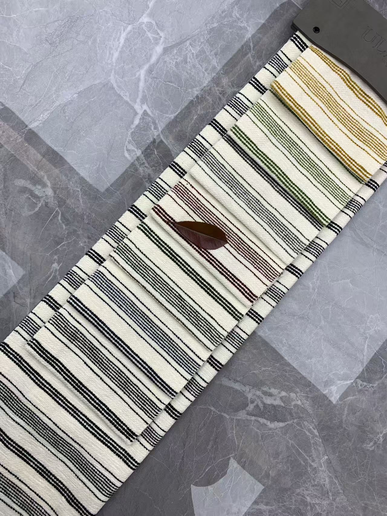 پارچه شنل راه راه برای مبل Striped Chenille Fabric for Sofa