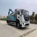 Dongfeng Rear Double Bridge รถบรรทุกทำความสะอาดผนังระดับไฮเอนด์