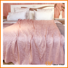 Soft Fabric New Design Yarn Dyed Coral Blanket