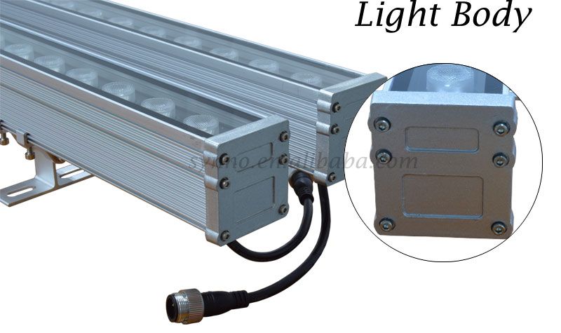 18w/24w/36w /48W/72W linear wallwasher led wall washer outdoor linear led wall washer 36 leds