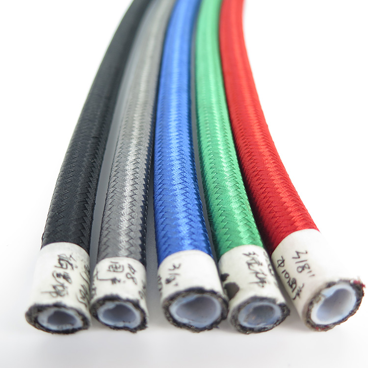 YATAI 5/8 inch high temperature brake hose ptfe convoluted braided stainless steel hose