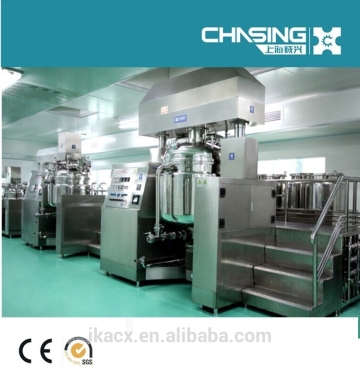 Vacuum Ointment emulsifying homogenizing