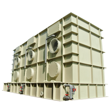 Waste air treatment equipment  pp gas horizontal scrubber