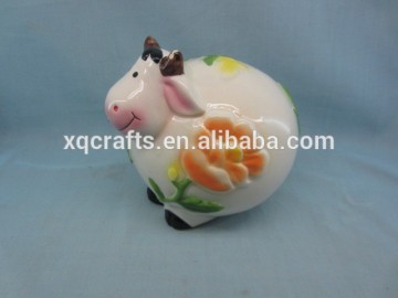 Animal ceramic cute cartoon sheep money box