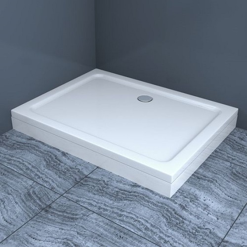 90x90 Acrylic Anti-Slip Square Shower Tray