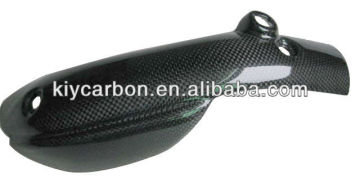 carbon fiber heat shield for yamaha r1 motorcycle