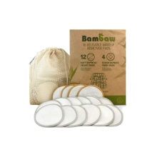 Bamboo Reusable Makeup Brush & Facial Cleansing Pads
