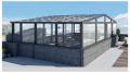 Diamond Series Aluminum Sunroom for Luxury Villa