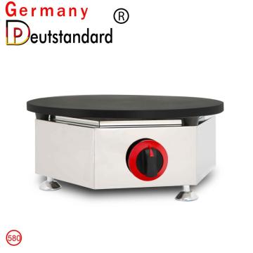 Gaswalzengrill-Krepp-Maschine Einkopf-Profi-Krepp-Maschine