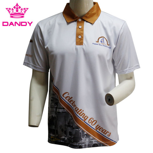 wholesale Polo de golf de algodón personalizado para hombre