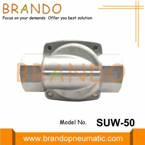 2 `` Paslanmaz Çelik Solenoid Su Vanaları SUW-50 2S500-50