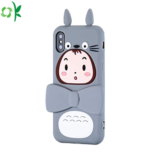 Popular Fashion Silicone Phone Case with Holder