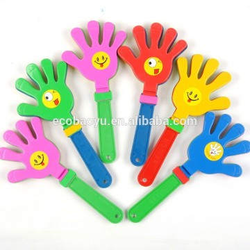 Promotional Toys Hand Clapper Plastic Hand Clapper Fan Clapper Cheaply Wholesaled