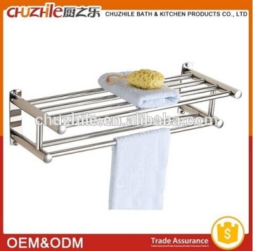 Professional manufacture Bathroom accessory brass towel rack/bathroom corner towel rack