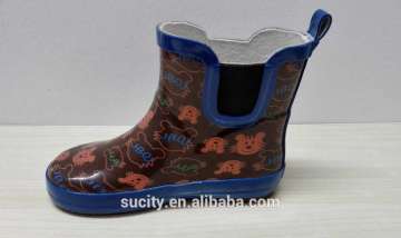 rubber boots with tiger print rubber rain boots cheap kids rain boots