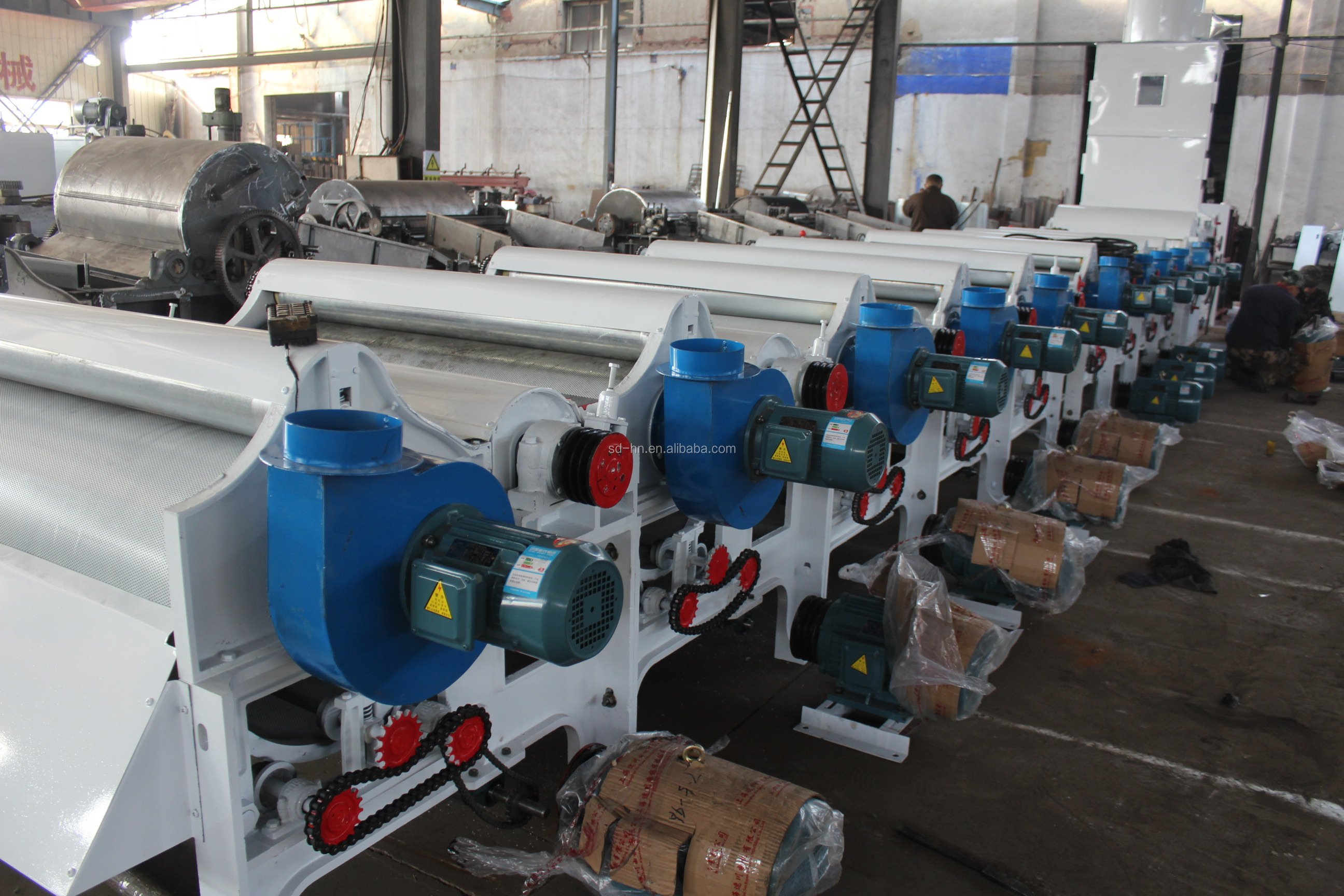 Waste Recycling Machine for Textile Garment Fine Textile fabric recycle